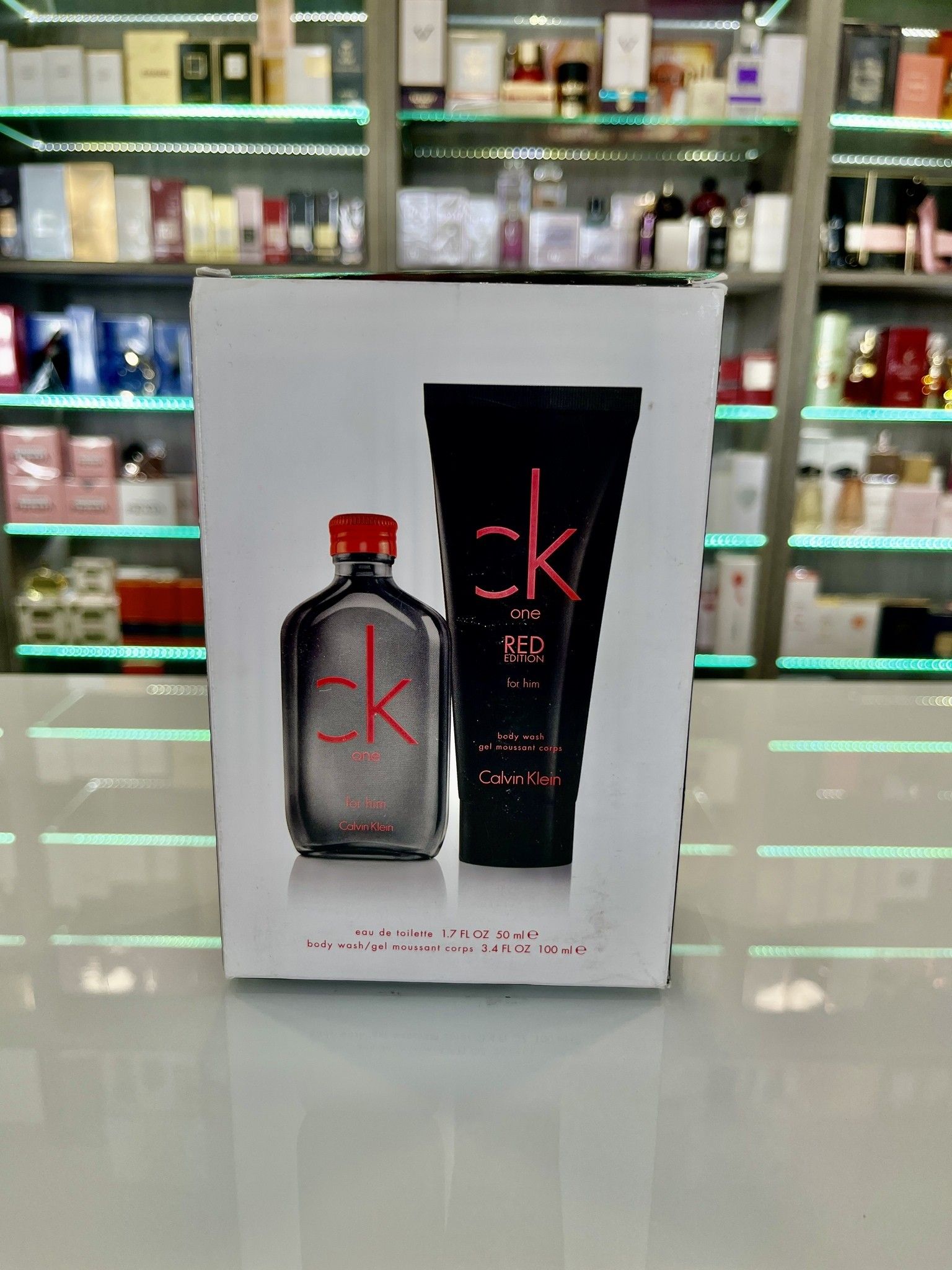 Zestaw Calvin Klein Ck One RED Edition For Him Eau De Toilette Zestaw
