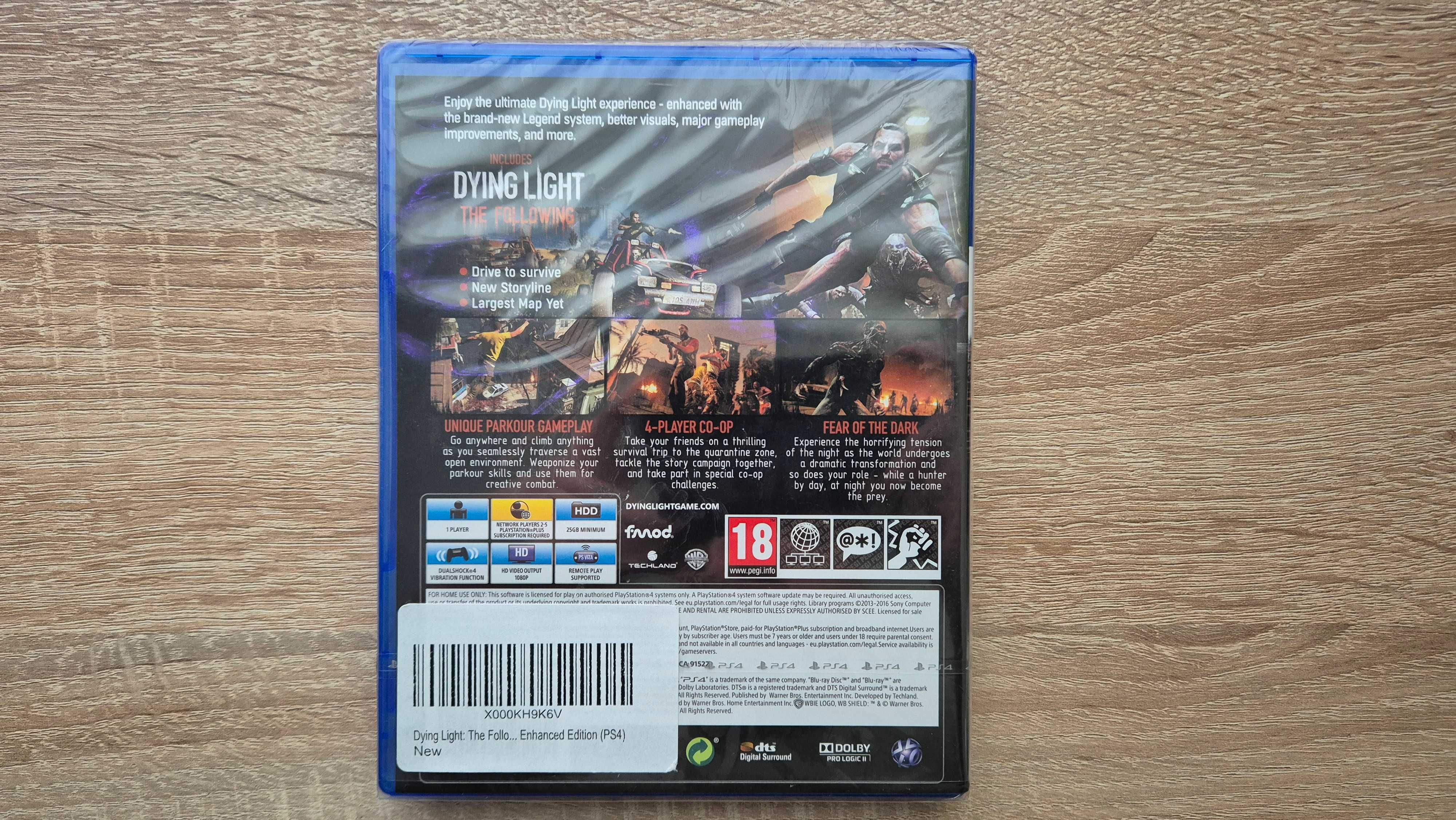 PS4/PS5 Dying Light: The Following Enhanced Edition (новий, рос. суб.)