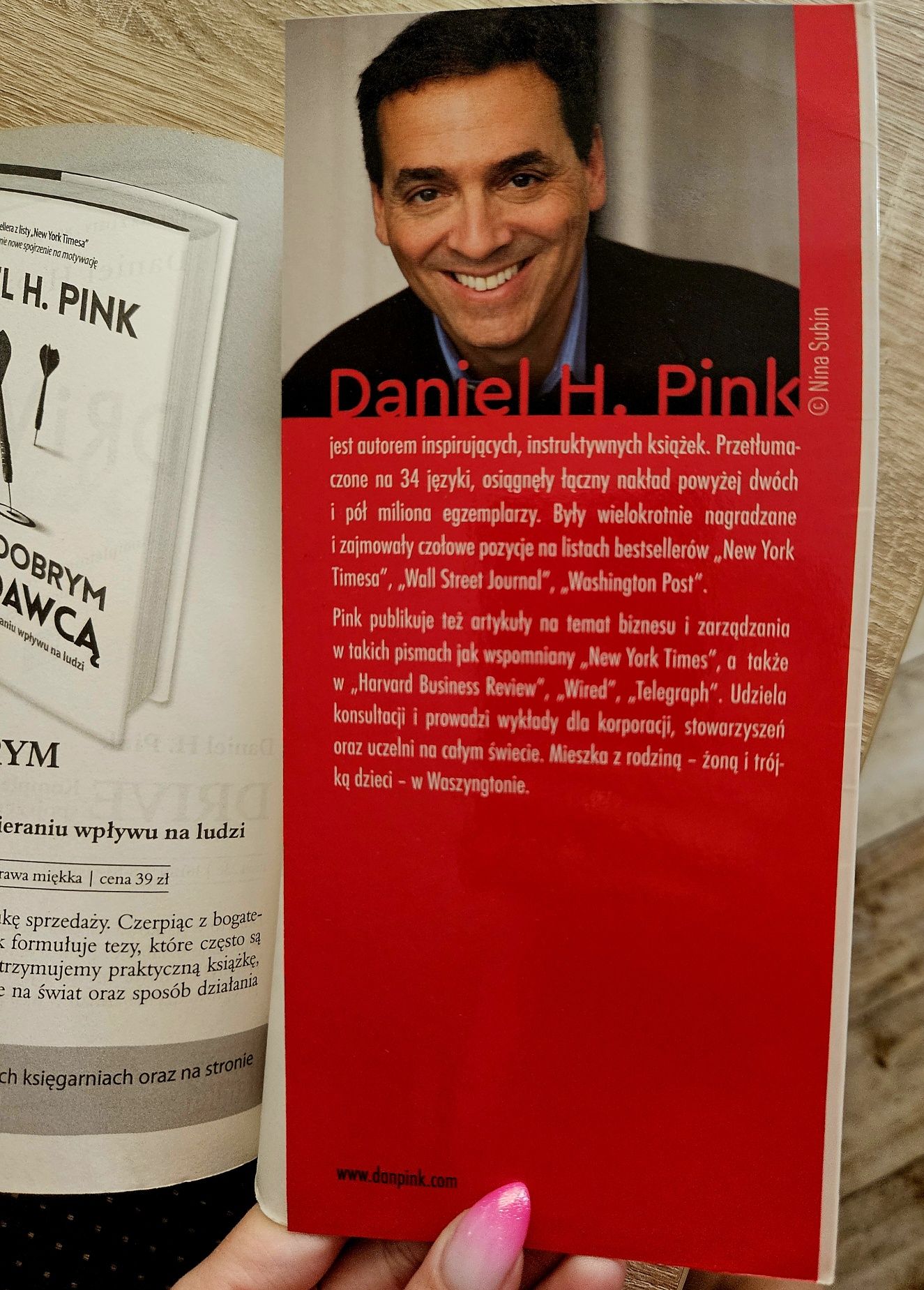 Kiedy Daniel H. Pink bestseller, unikat + Gratis