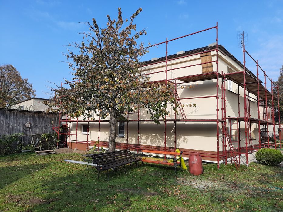 Rusztowanie elewacyjne choinkowe wynajem, wypożyczalnia sprzętu budowl