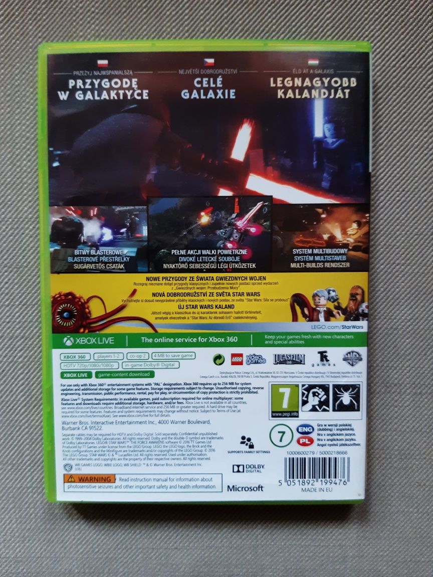Gra LEGO Star Wars PL na konsolę xbox 360