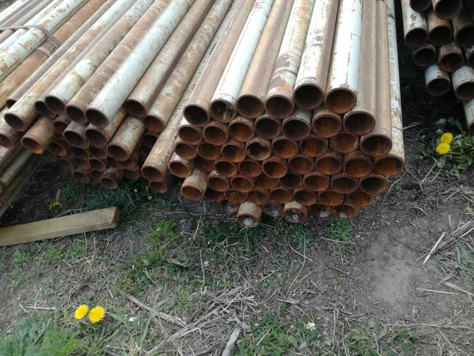 TANIE Rury fi 51 słupki ogrodzeniowe - dł 6,5m tunel wiata siatka