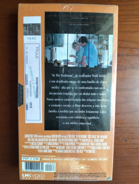 Antiga VHS "Vidas Privadas" (selada)