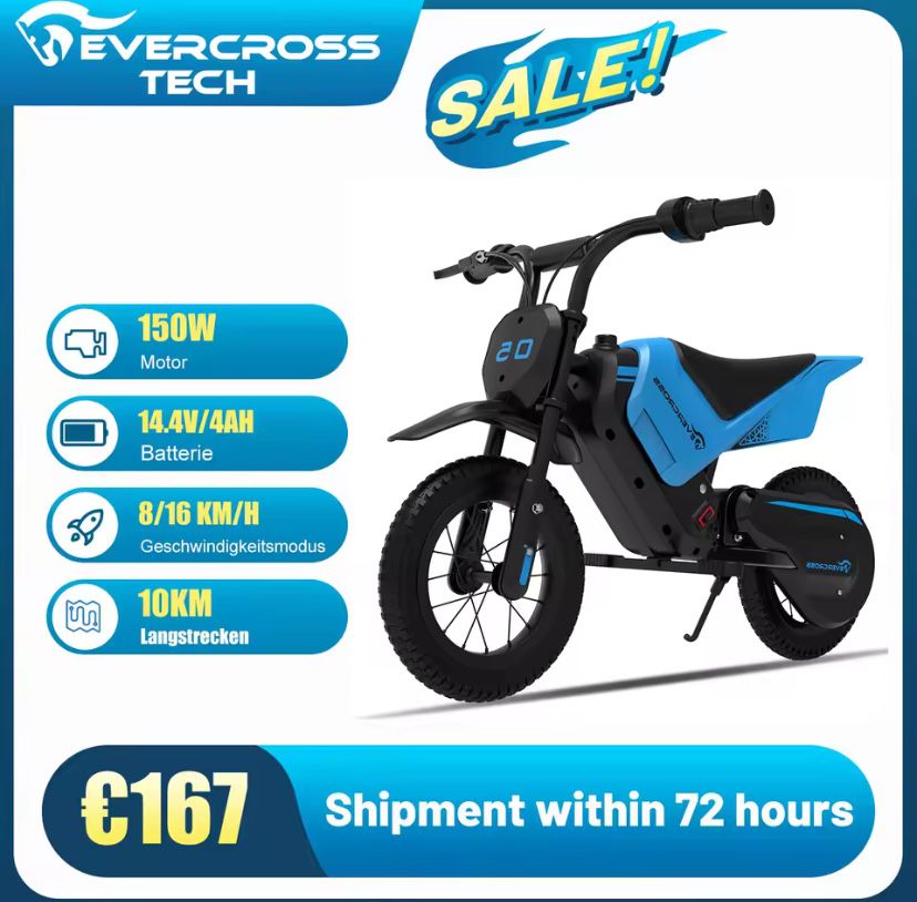 Mini Moto Cross para Crianças — Envio Gratuito!