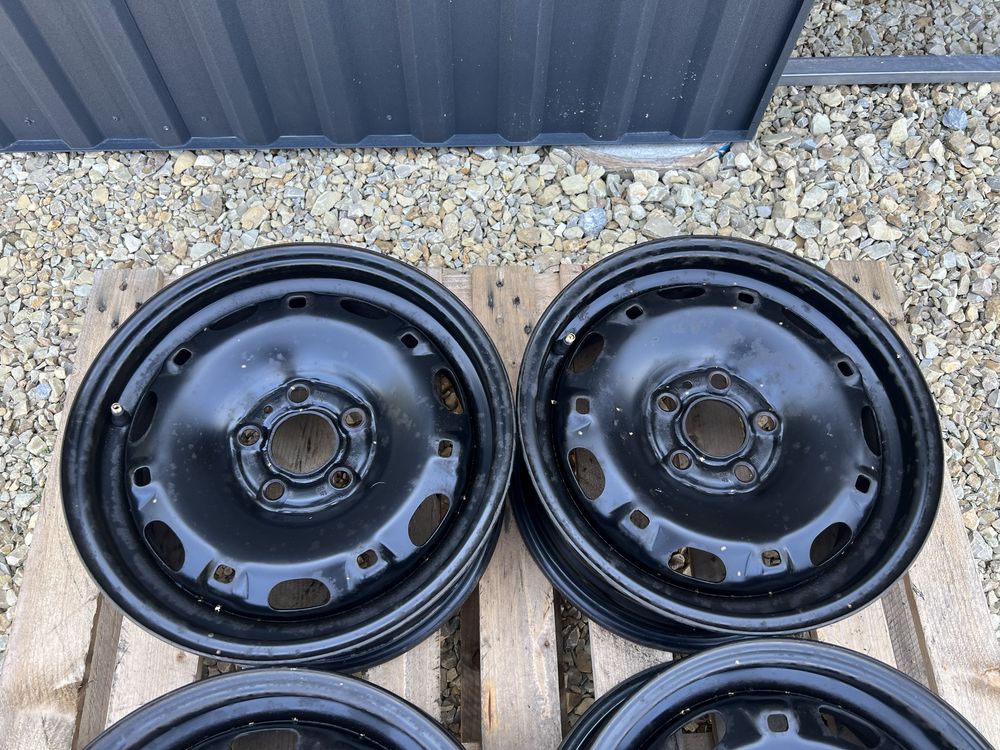 4xfelga stalowa 14” VW/SEAT/SKODA (5x100 ET37)