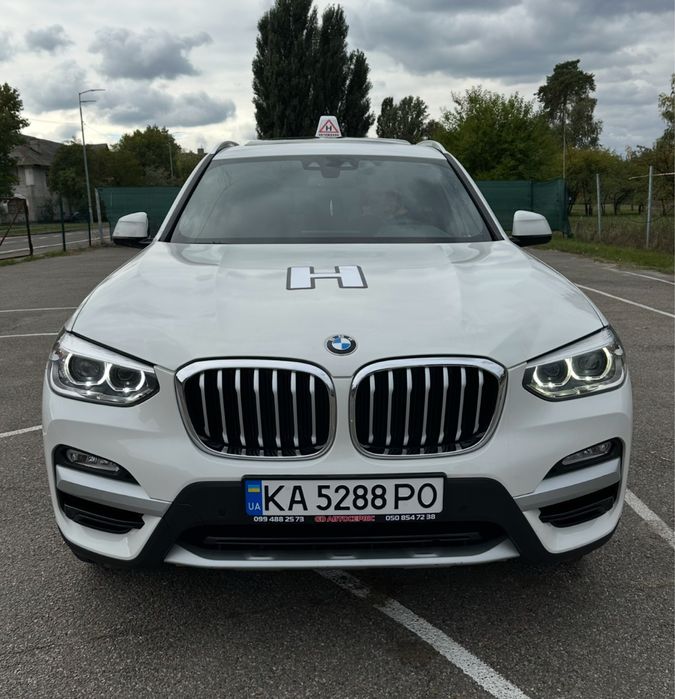 Инструктор по вождению, BMW Х3, габаритный автомобиль, VIP, автомат
