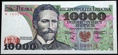 10000 zł 1988 - W - st. 1