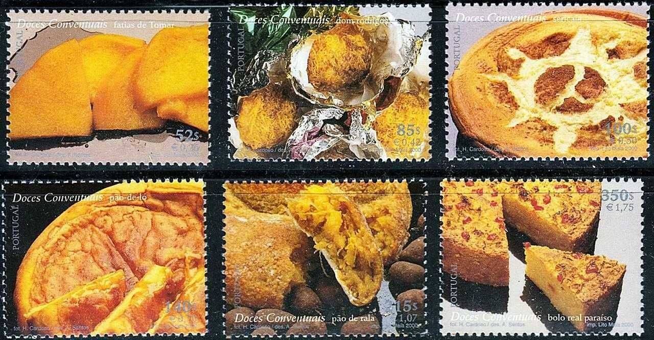 Selos Portugal 2000 - Série Completa Nova MNH Nº2695/2700