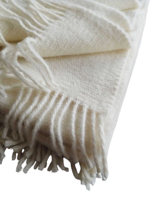 narzuta pled koc wełniany 100% wełna gramatura 380gr 160x200 polski