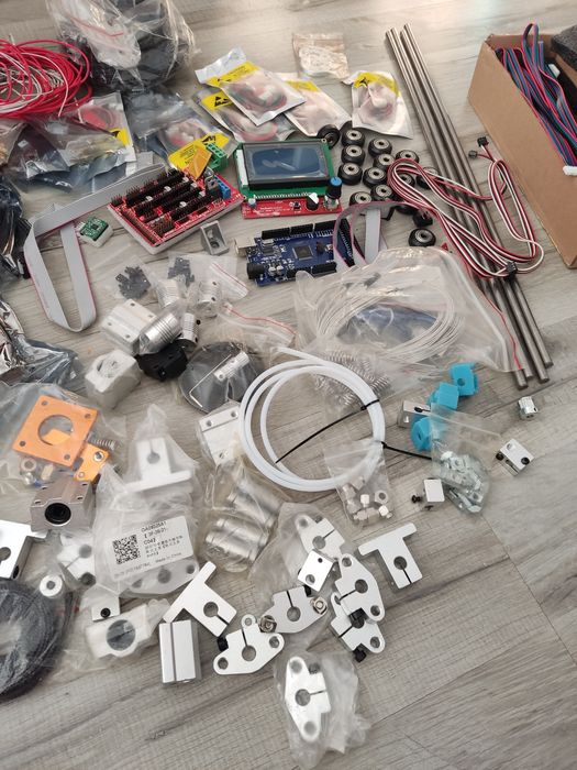 Części do drukarki 3d nema 17 łożyska elektronika ramps prowadnice