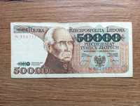 50000 zł 1989  - N -  Rzadka Seria