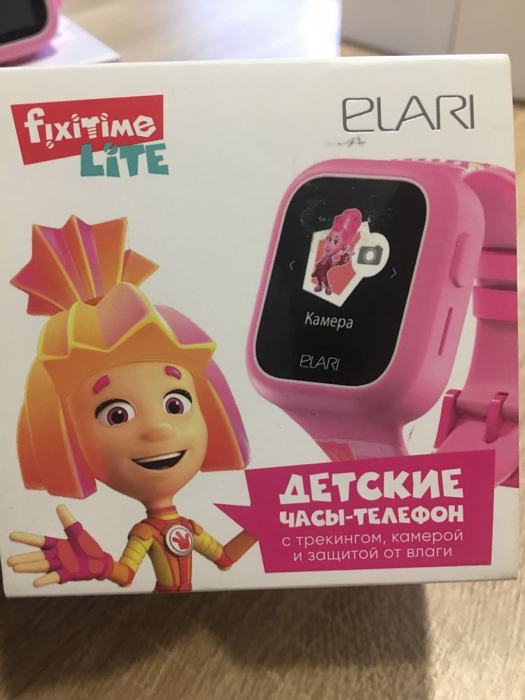 Дитячий годинник-телефон  для дівчинки