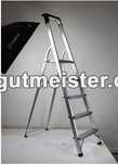 Драбина Алюмінієва  GUT MEISTER 5-СХОД. H-1.07 M .APL-15107