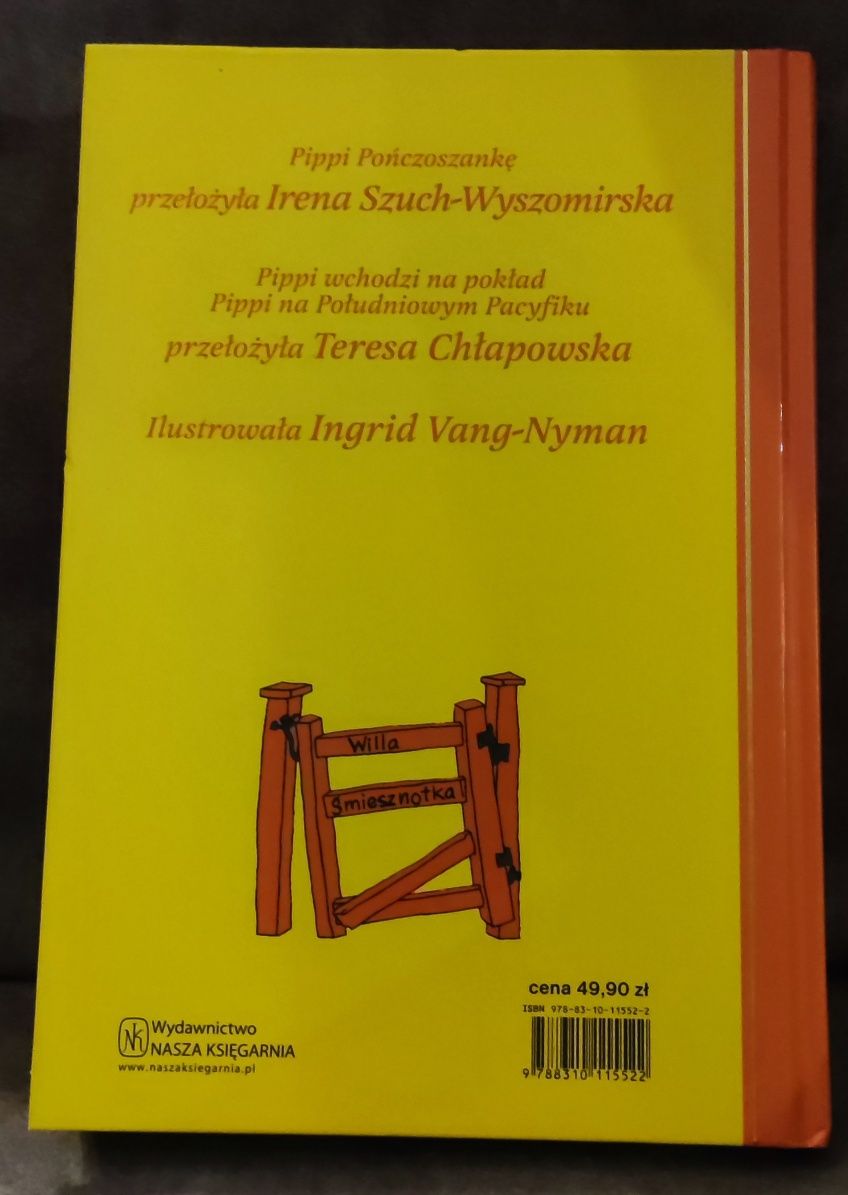 „Wielka Księga Pippi” Astrid Lindgren