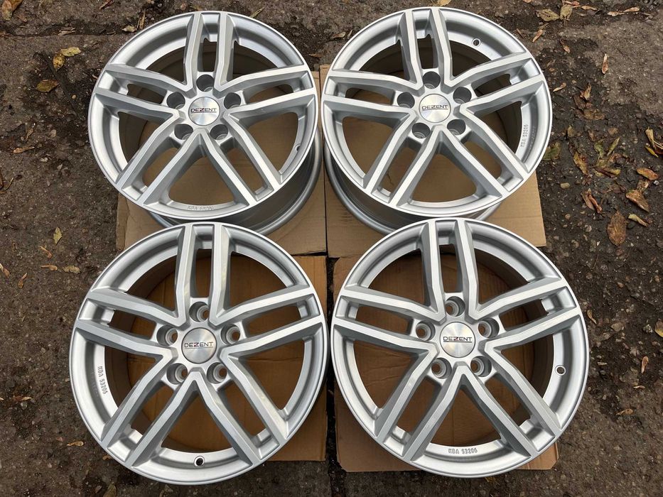 4 felgi DEZENT TR silver 16" roz 5x114,3 ET 40 AURIS COROLLA CEE'D i30