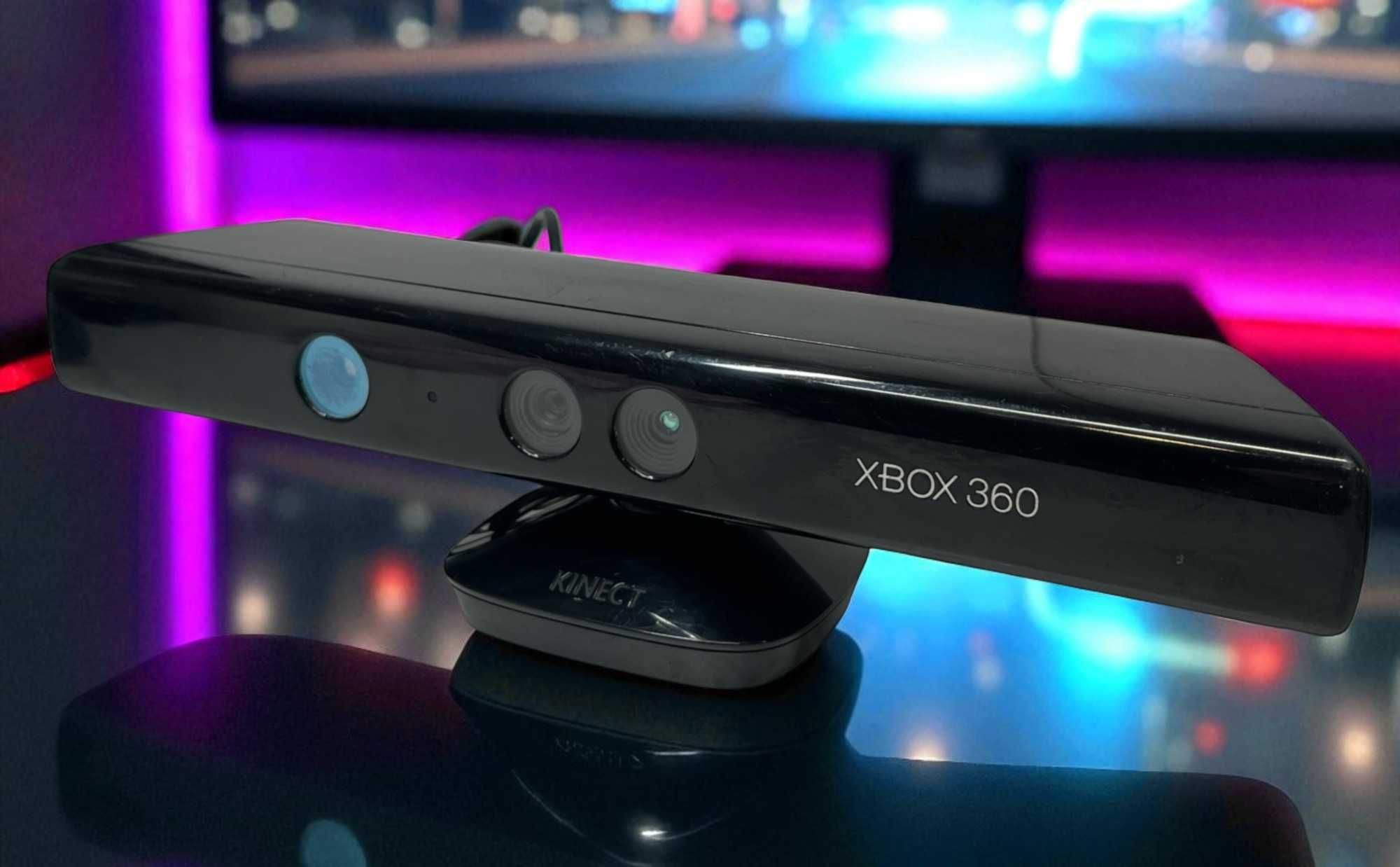 Konsola XBOX360 _ 2xpad, kinect, gry, okablowanie
