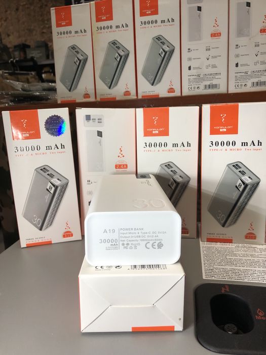 Павербанк 30 тис  мАч , пауербанк на 30000 мАч