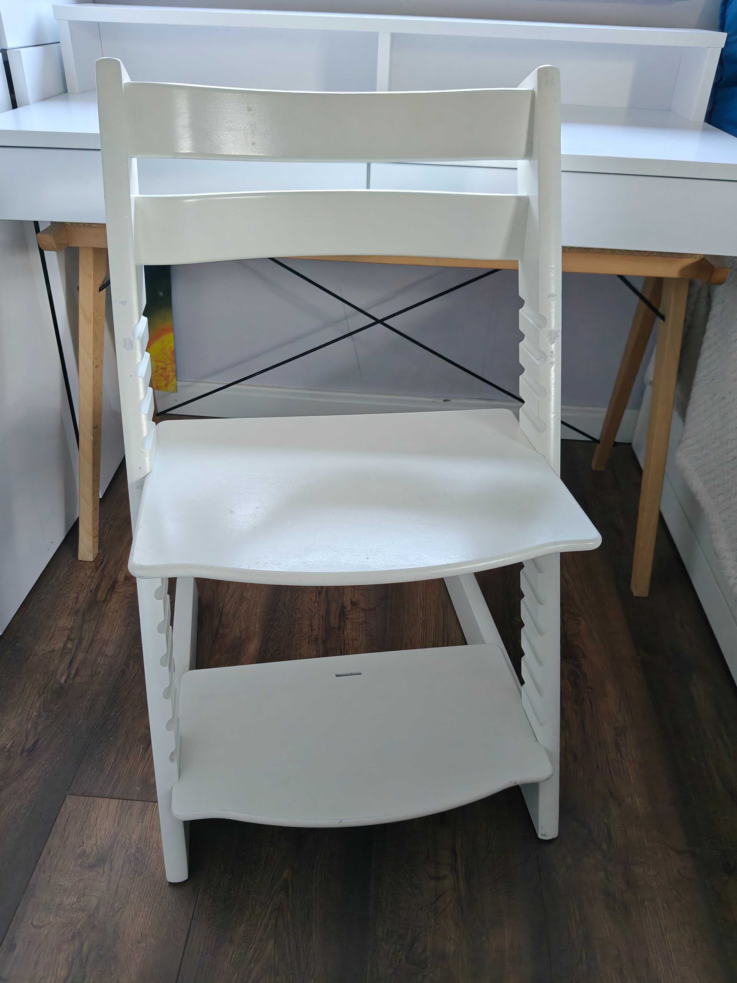 Sprzedam krzesełko Stokke TripTrap białe
