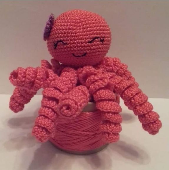 Polvinho soninho amigurumi