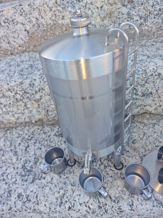 Cubas inox polido entrego porto gaia ou arredores.