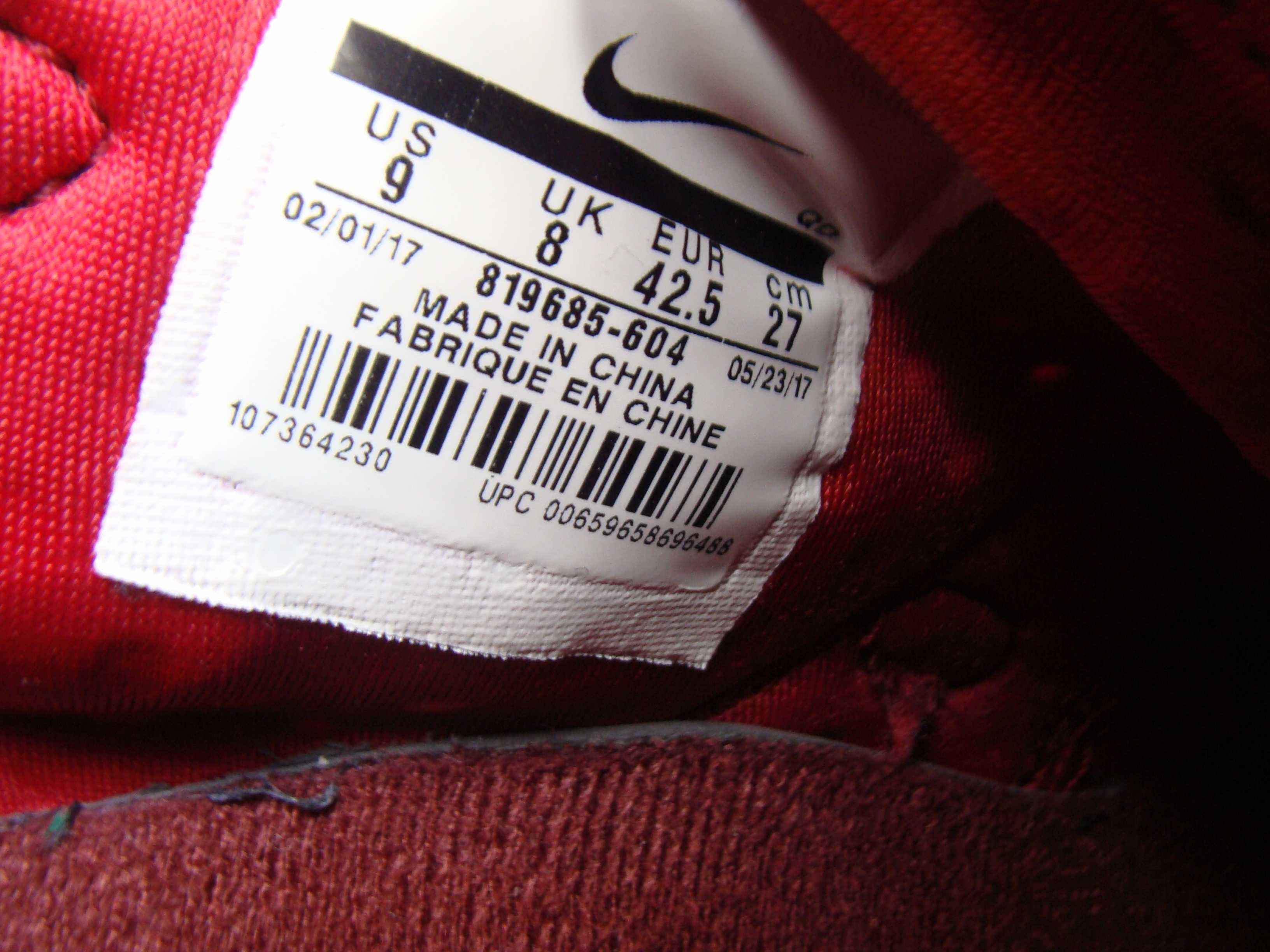 42.5/27 см Nike huarache крутые яркие кроссовки оригинал