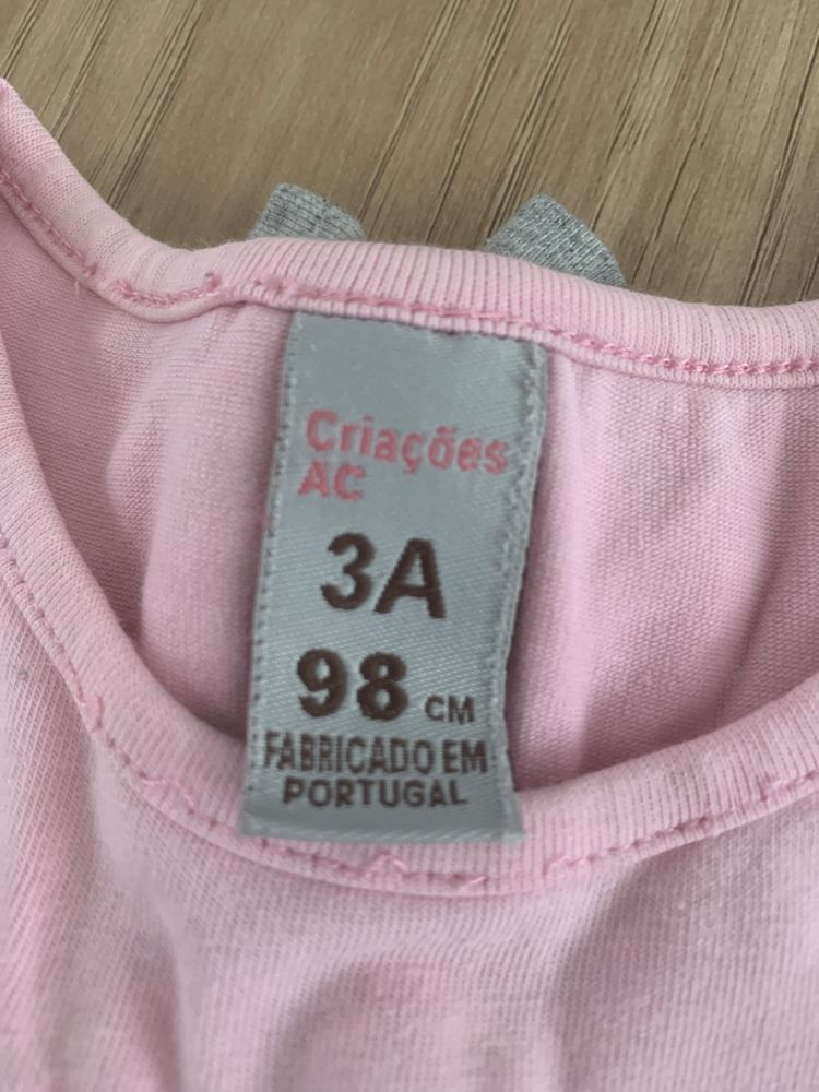 Blusa Menina 2-3 anos
