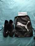Chuteiras Puma Future 7 Play preto FG/AG N41 novas