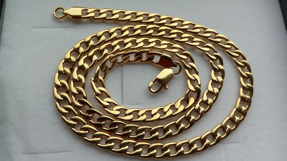 pozłacany łańcuszek,złoty łańcuszek,srebrny łańcuszek,splot pancerka