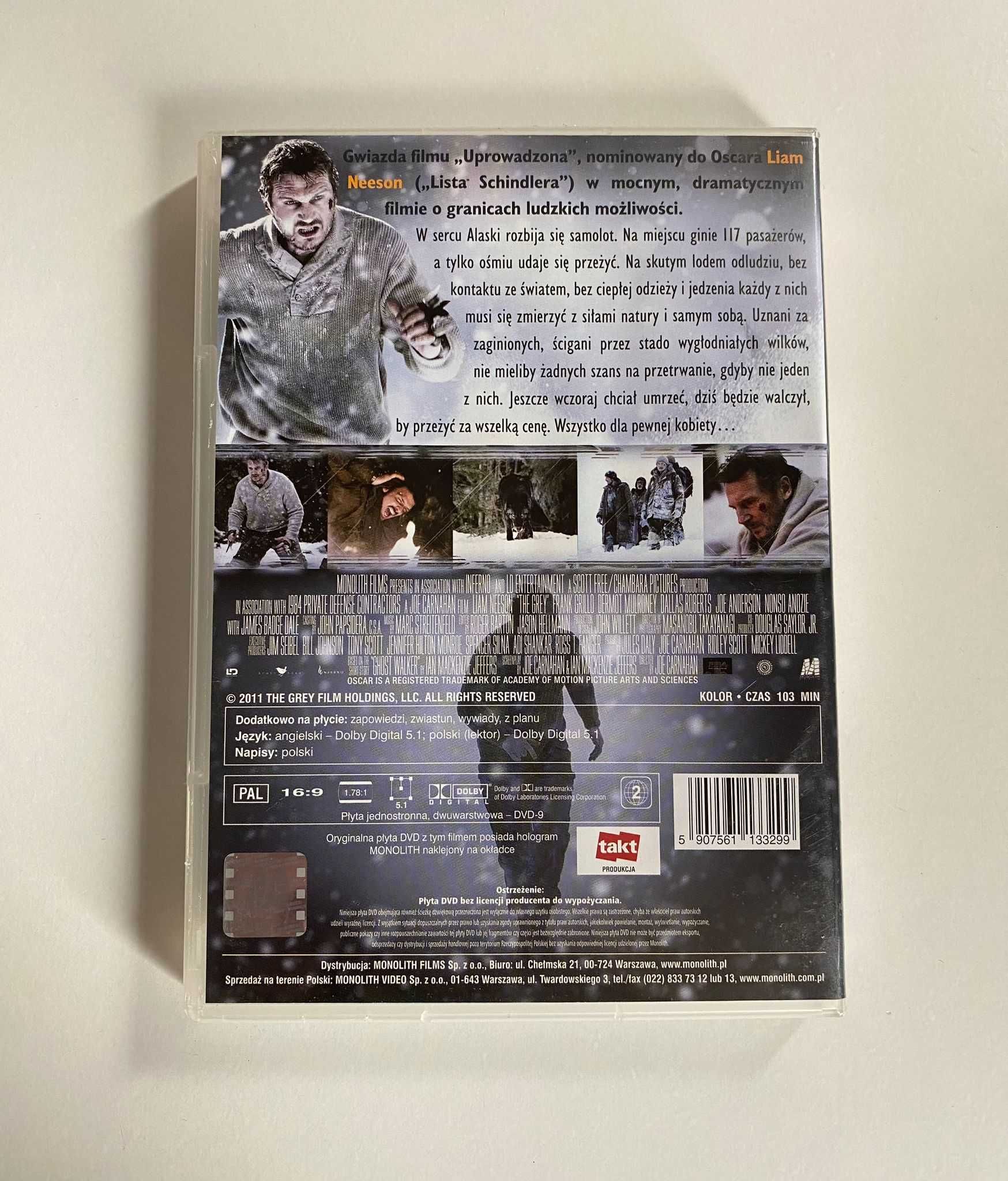 Film DVD Przetrwanie Liam Neeson