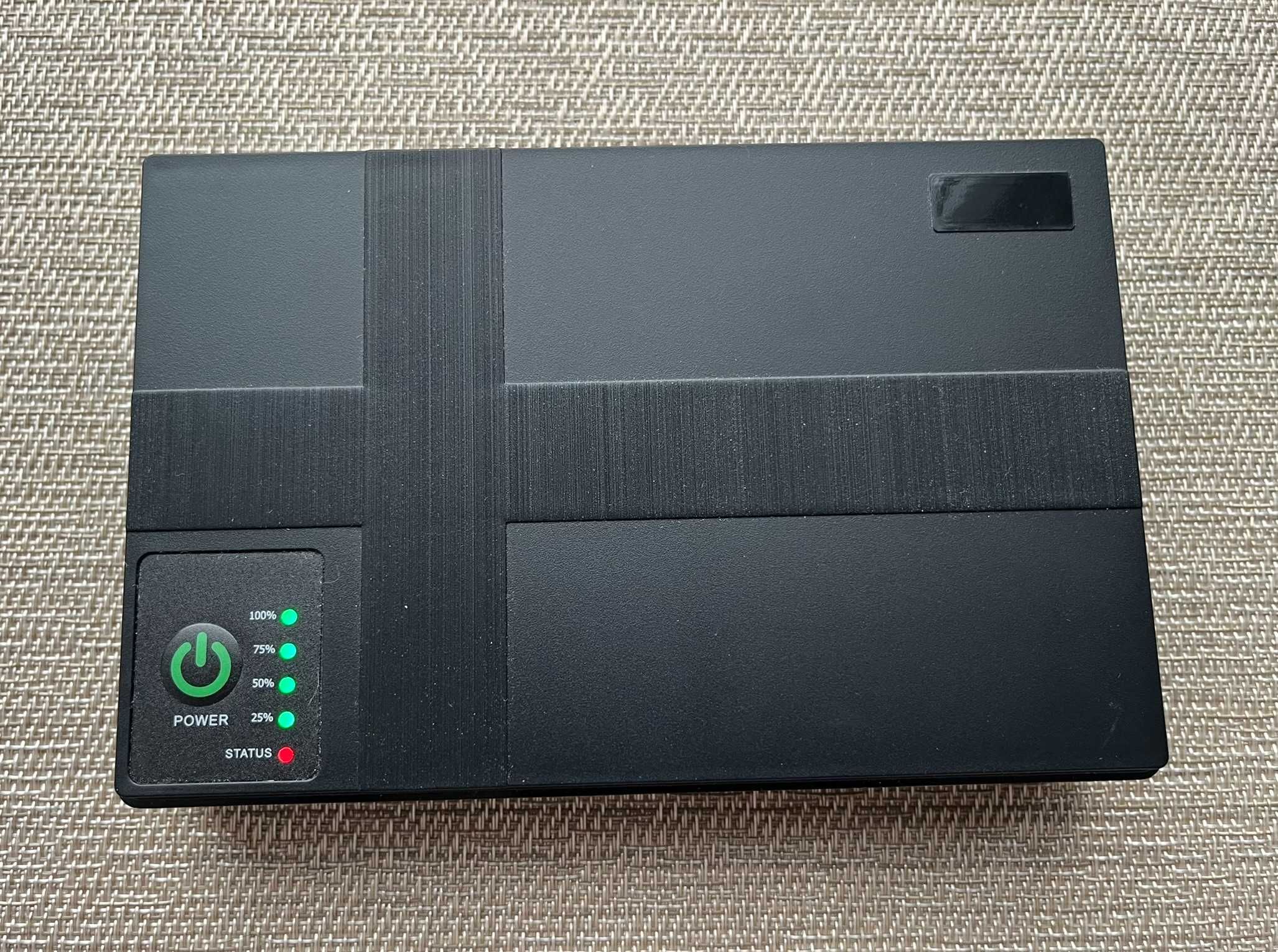 ДБЖ безперебійник для роутера модема power benk 10400 mAh ups dc1018p