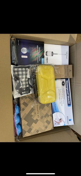 Box Paczka W Ciemno Amazon Karton Elektornika Dom Sport Mix rzeczy