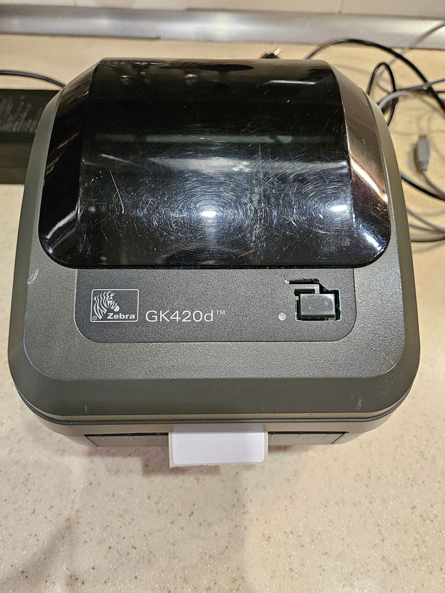 Термотрансферный принтер етикеток Zebra GK420d