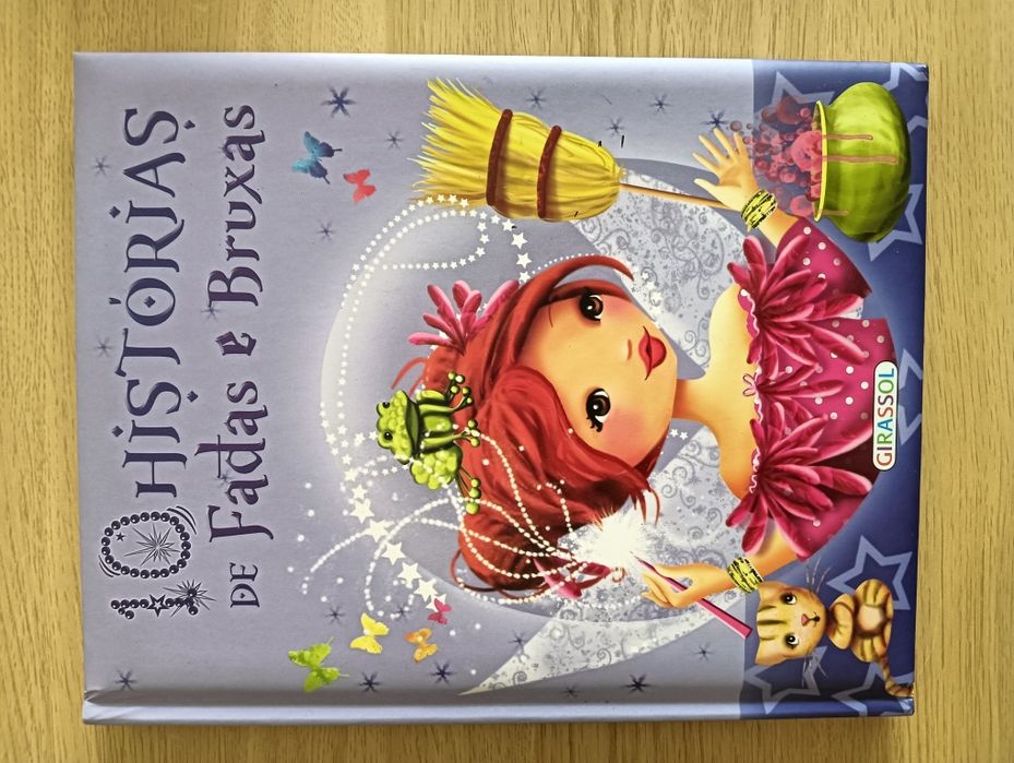 Livro infantil 10 histórias de fadas e bruxas