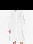Tommy Hilfiger Sukienka Koszulowa r. 38 WW0WW39196 Biała**