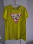 Koszulka T-shirt Guess dziewczynka rozmiar 152 neonowa zielona