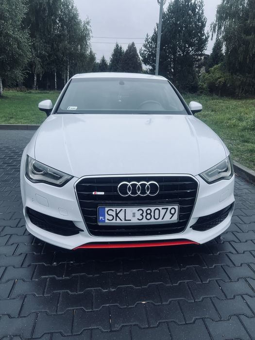 Audi a3 8V 2.0 tdi crb SEDAN 2 x s-line hak półskóry b. zadbany