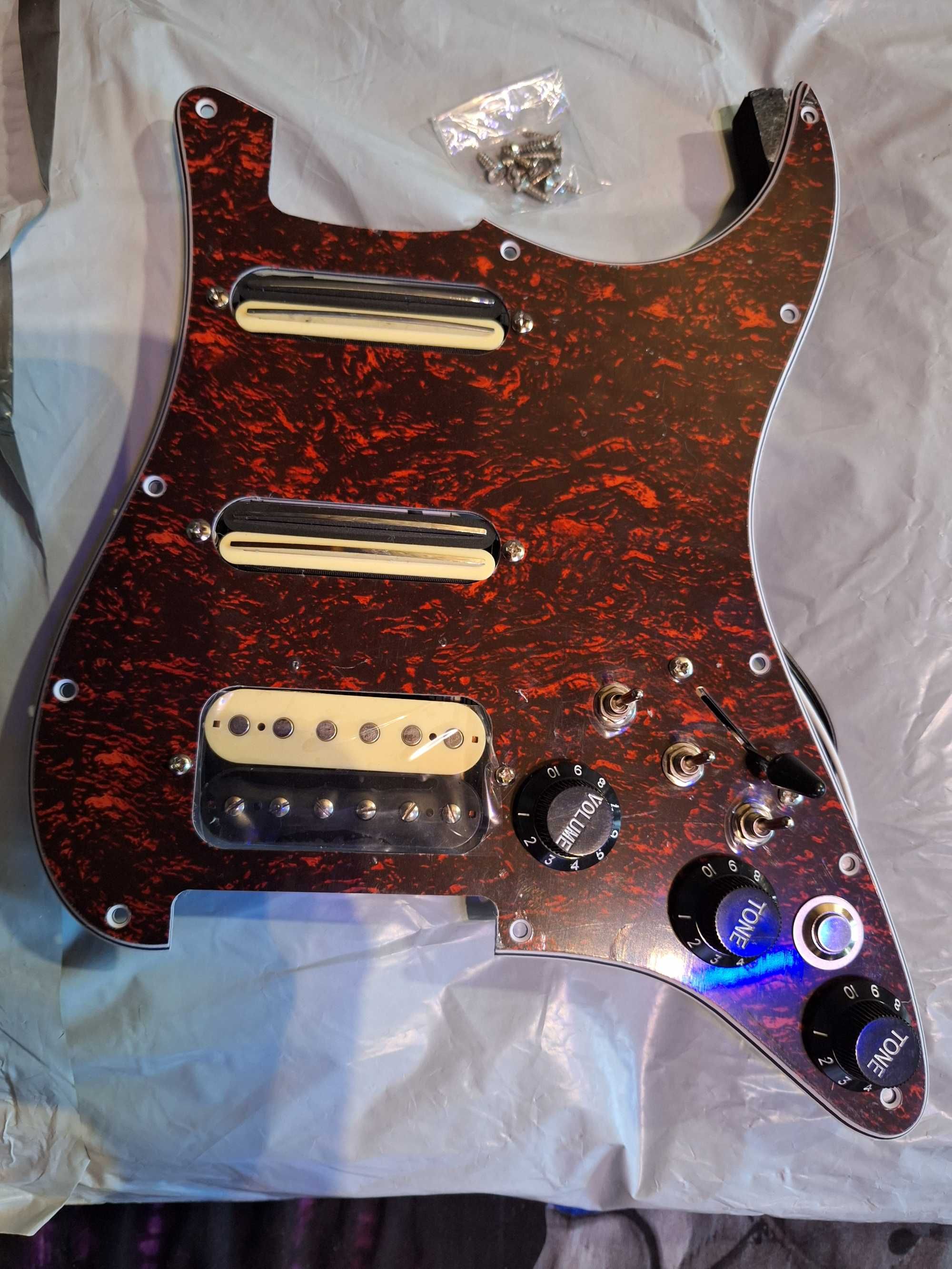 Pickguard zestaw nowy przetworniki