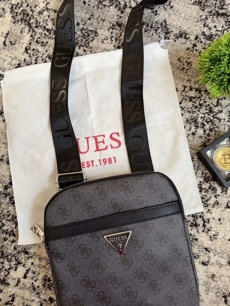 БЕЗ ПЕРЕДОПЛАТИ‼️ Сумка через плече GUESS VEZZOLA, гуес, гєс