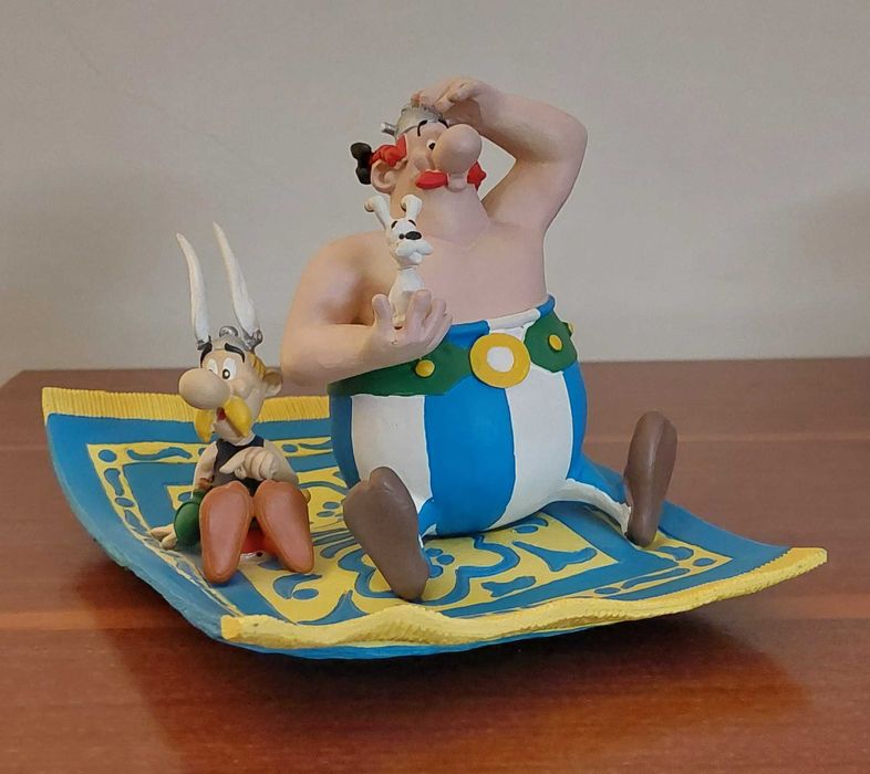 Cenário de Asterix em resina. Raro