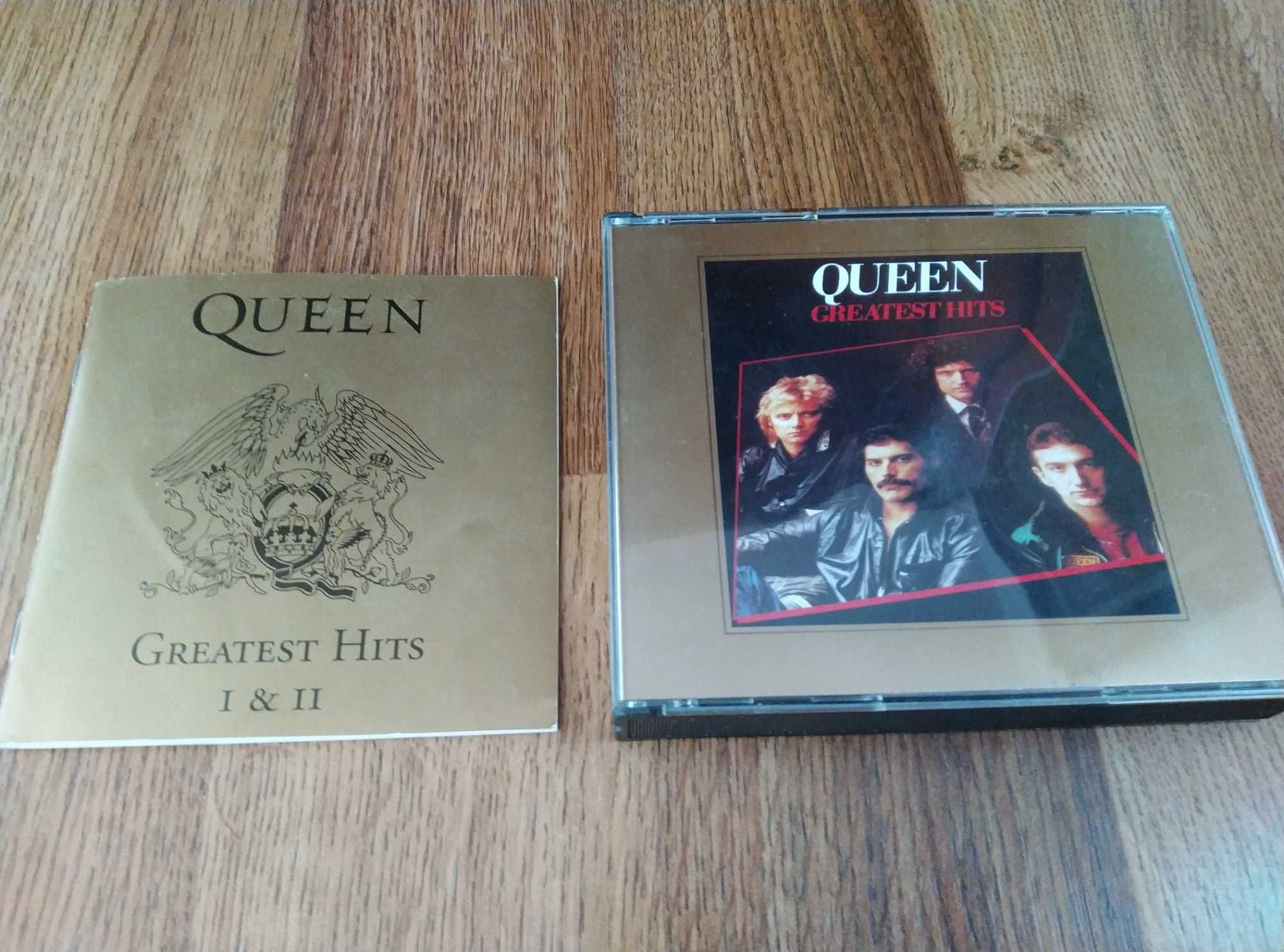 Queen płyty CD największe hity część 1 i 2 + książeczka