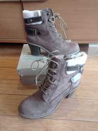 Buty zimowe botki ocieplane Clara Barson 41 NOWE