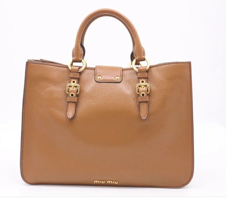 Miu miu Madras caramel шкіряна сумка