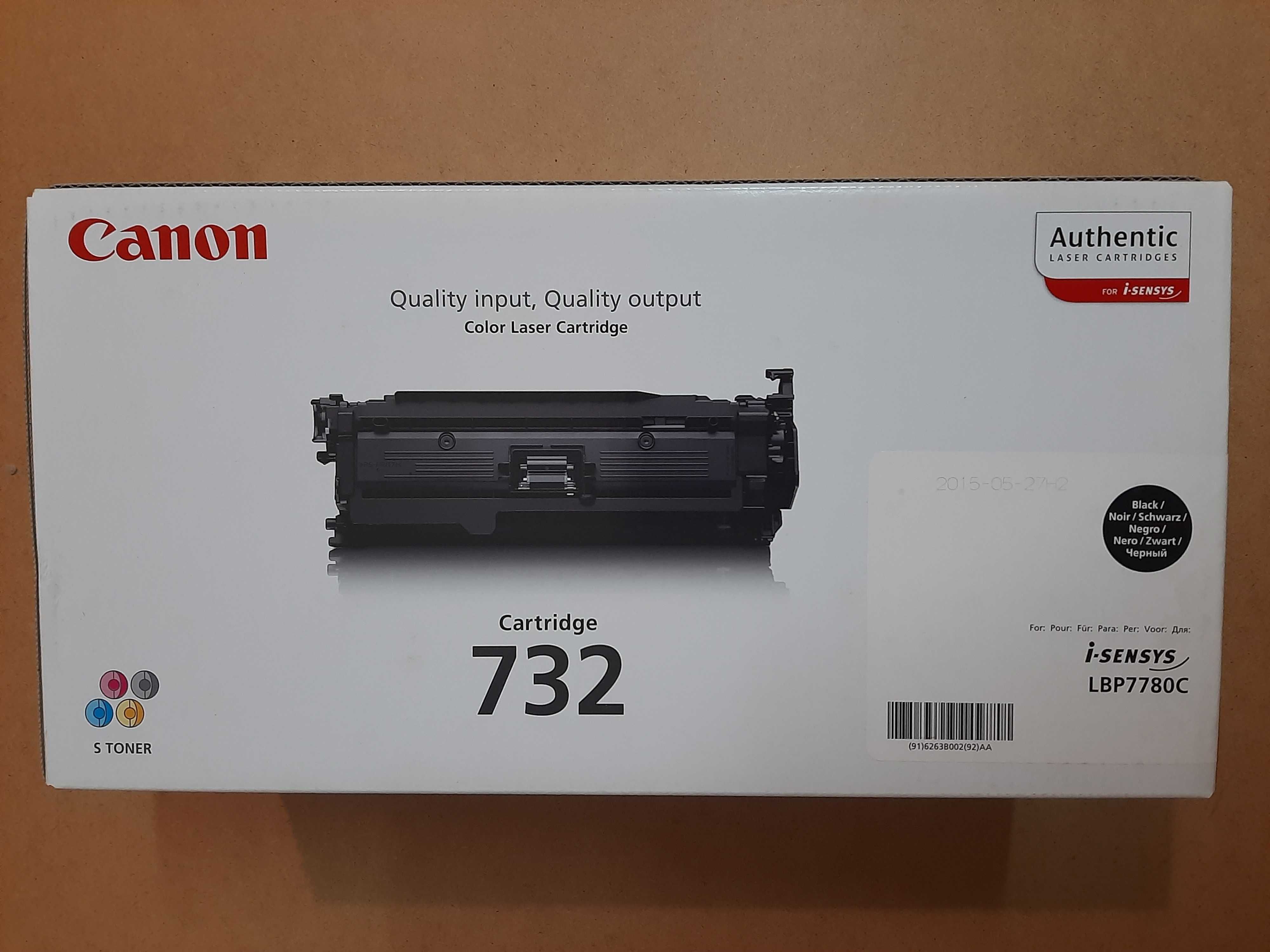 Toner kartridż Canon 732 CMYK do LBP7780Cx -oryginalne fabrycznie nowe