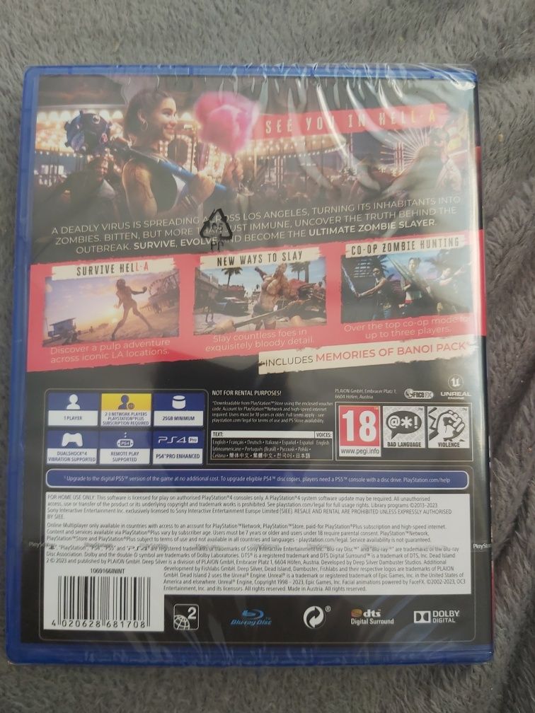 Dead Island 2 NOWA ps4
