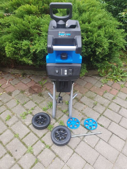 NOWY Talerzowy Rozdrabniacz do gałęzi GUDE GH 2501 z Popychaczem