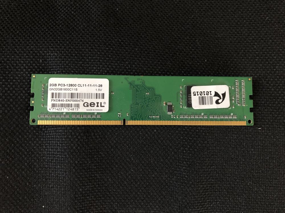 БУ Оперативна пам'ять 2 ГБ, DDR3, Kingston (1600 МГц, KVR16N11S6/2)
