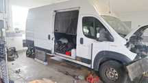 Fiat Ducato blaszak maxi L4H3 padniety silnik