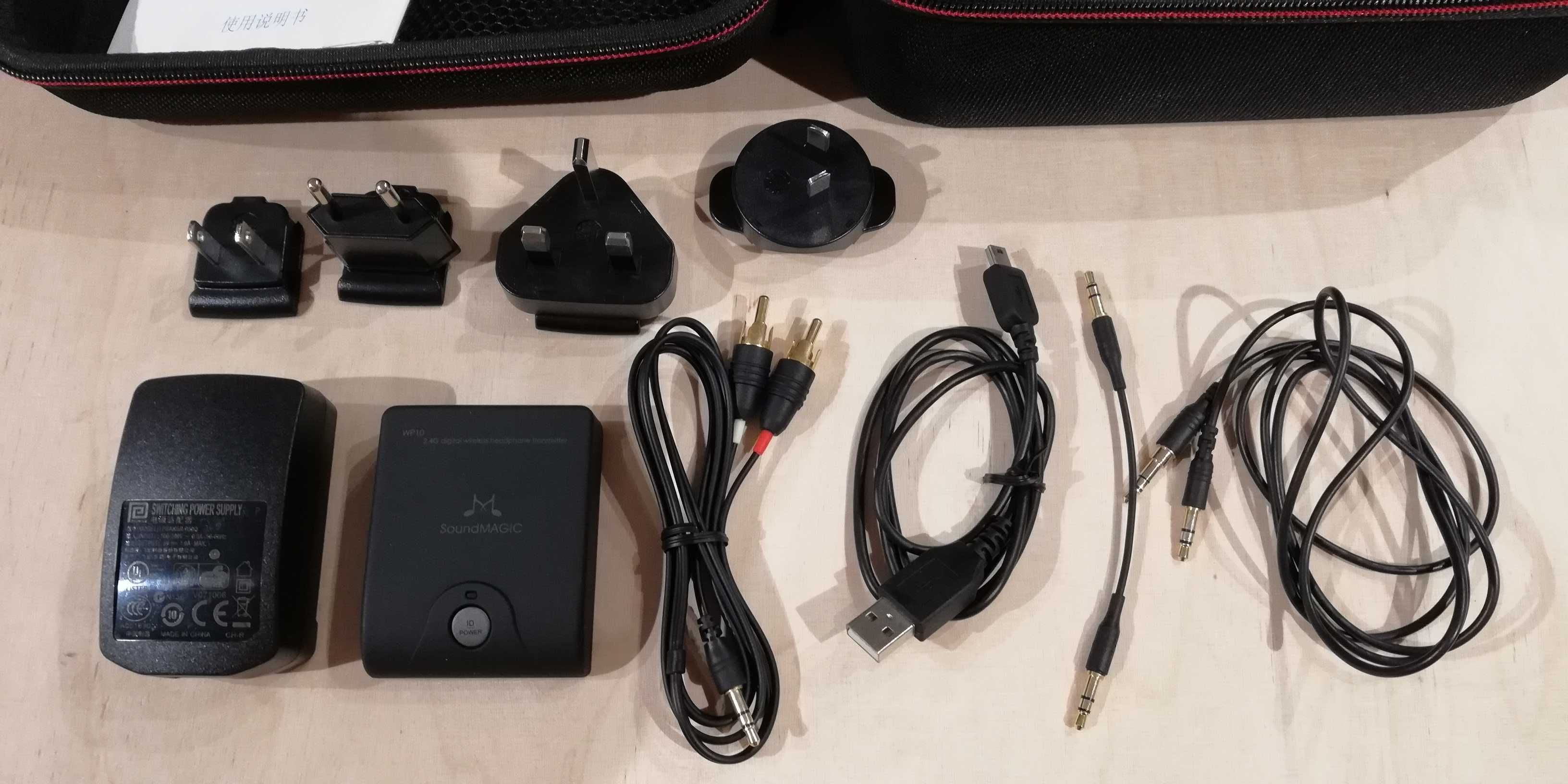 SOUNDMAGIC WP10 bezprzewodowe wifi 2.4G  słuchawki wysokiej klasy 70m