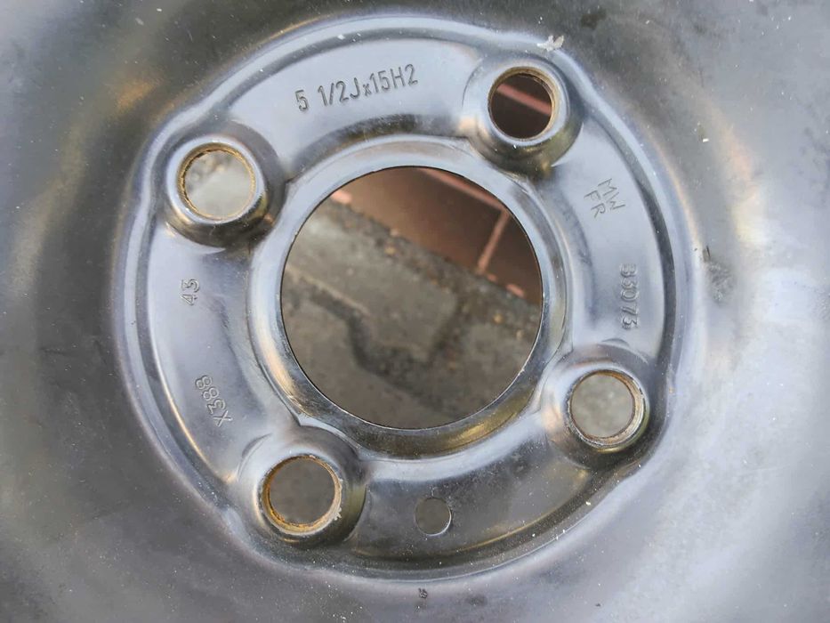 Felga stalowa Renault Modus Clio ET 43 rozstaw srub 4x100 orginał