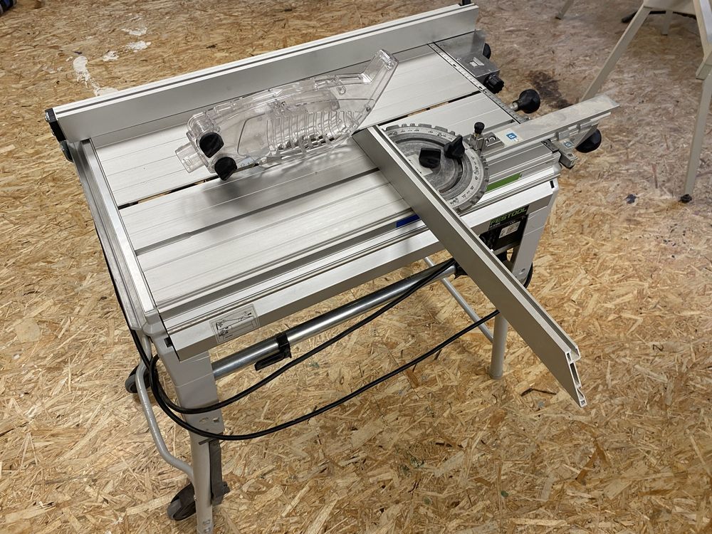 Pilarka stolikowa Festool CS 70 Precisio 2 przykładnice 3 tarcze